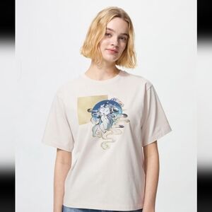 Uniqlo x Pop Mart Skullpanda 100% Cotton T-shirt In XXS